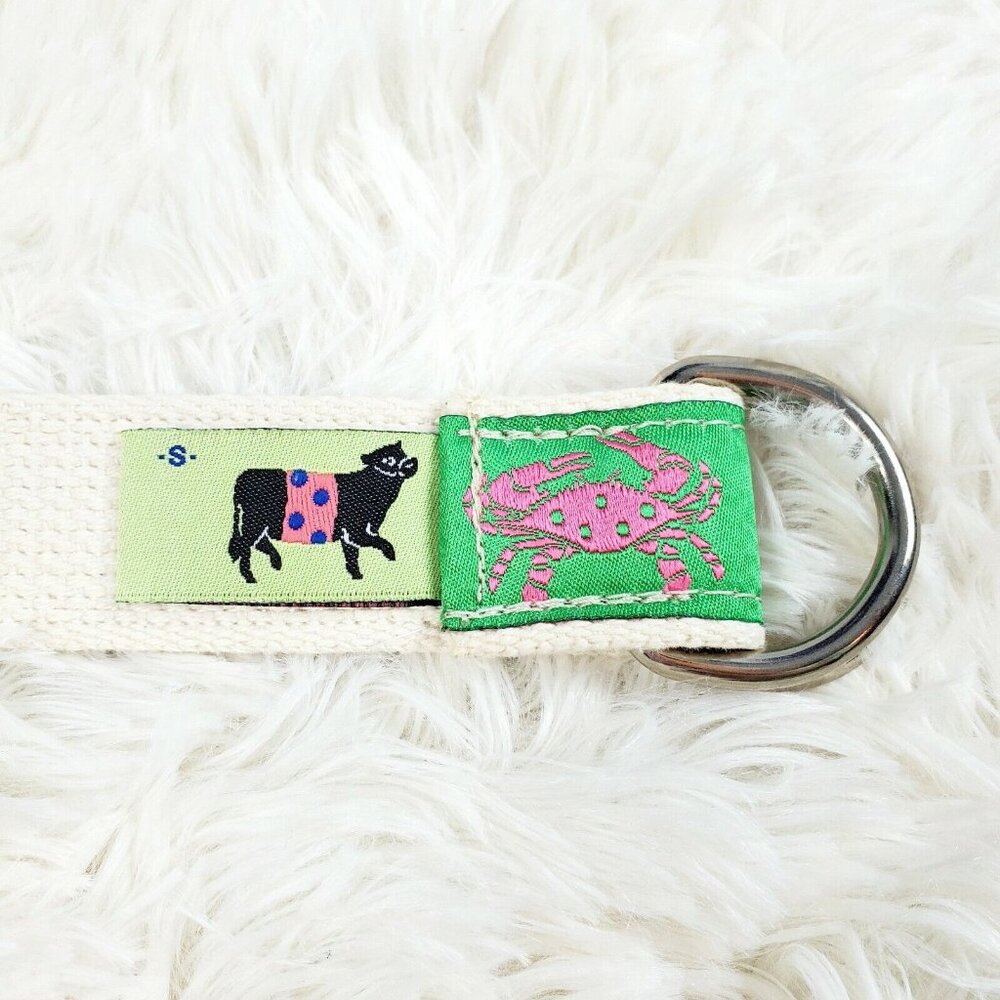 The Belted Cow Belted Crab Size Small EUC MSRP $38 - Picture 2 of 6